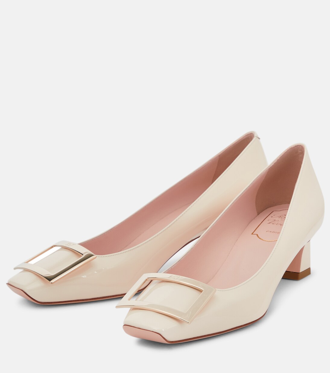Trompette patent leather pumps | Roger Vivier