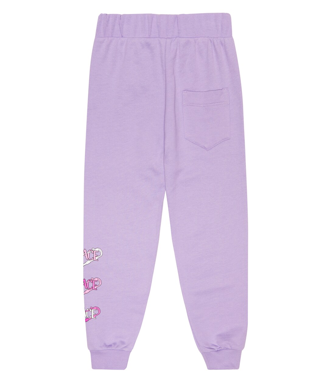 Safety Pin printed cotton sweatpants | Versace Kids