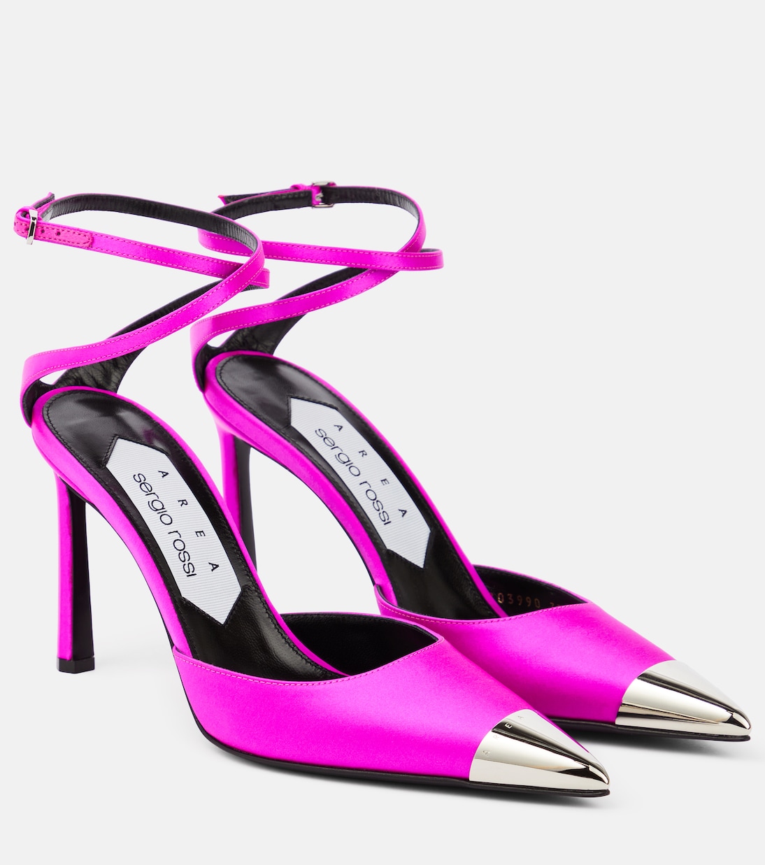 Slingback-Pumps Amazona aus Satin | Area