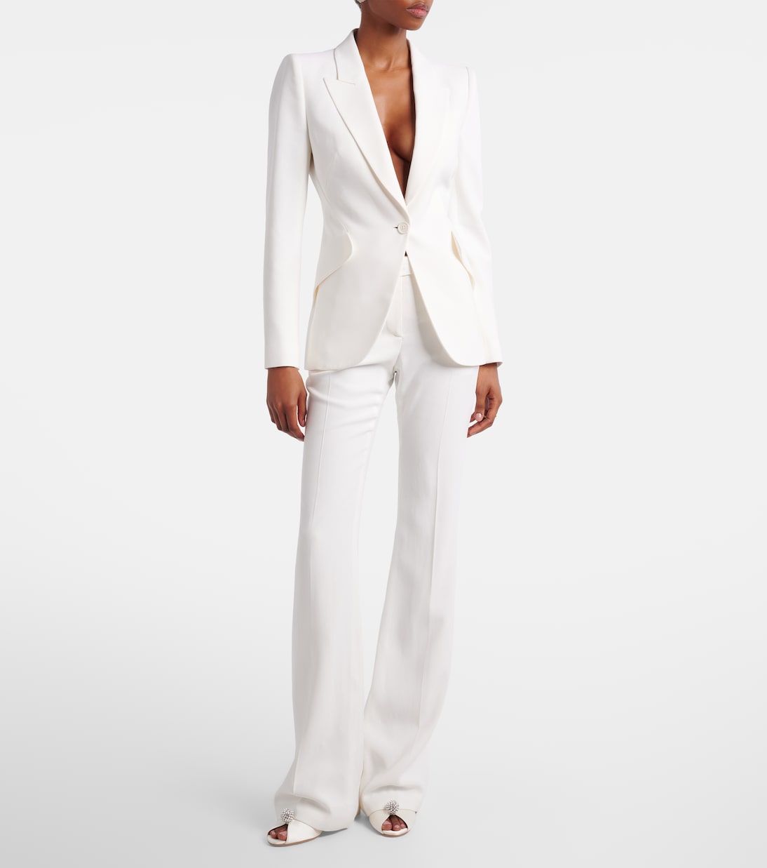 Sandalias Sacora 85 de satén adornadas | Jimmy Choo