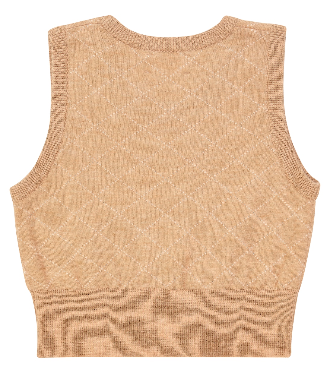 Pull sans manches Tapioca en laine | Morley