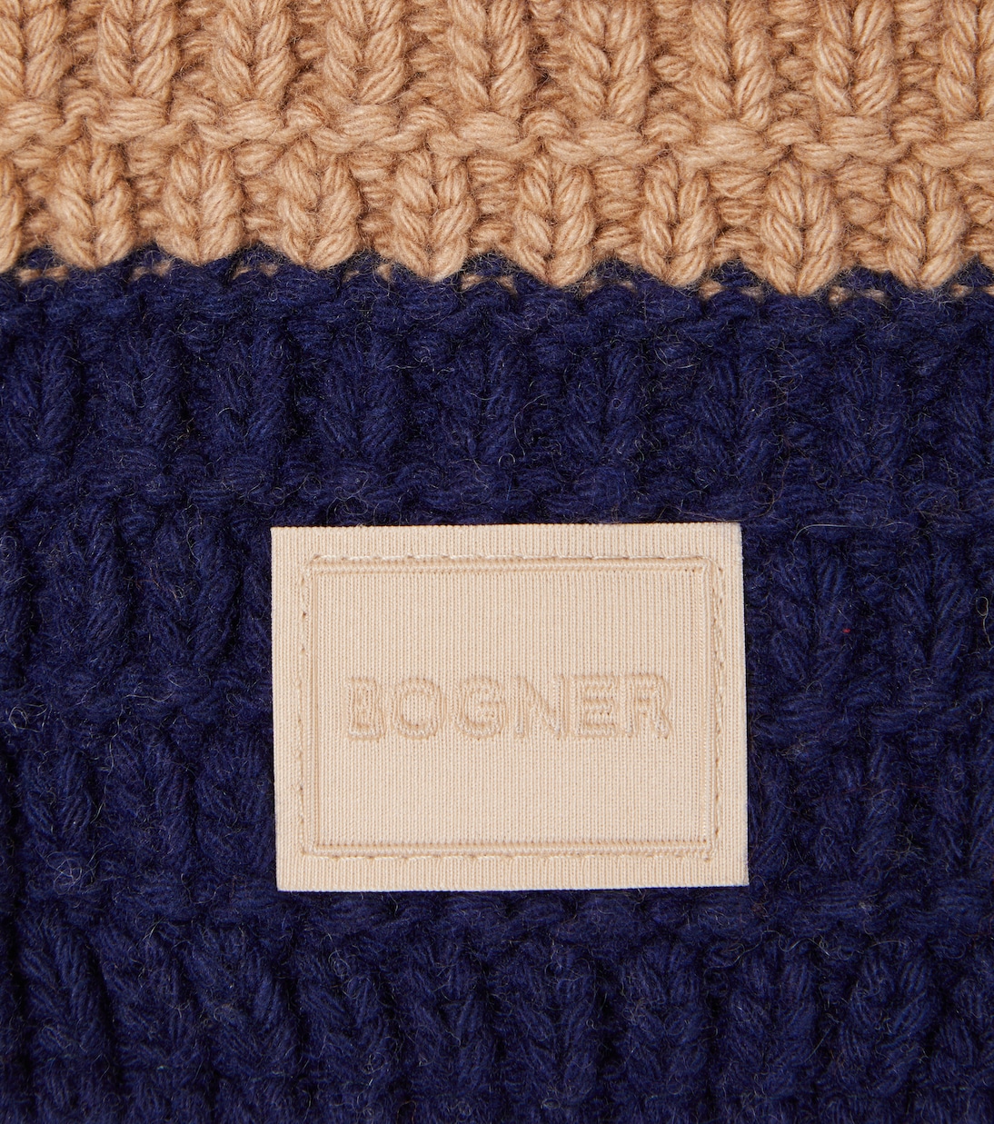 Gorro Nola de mezcla de lana a rayas | Bogner Kids