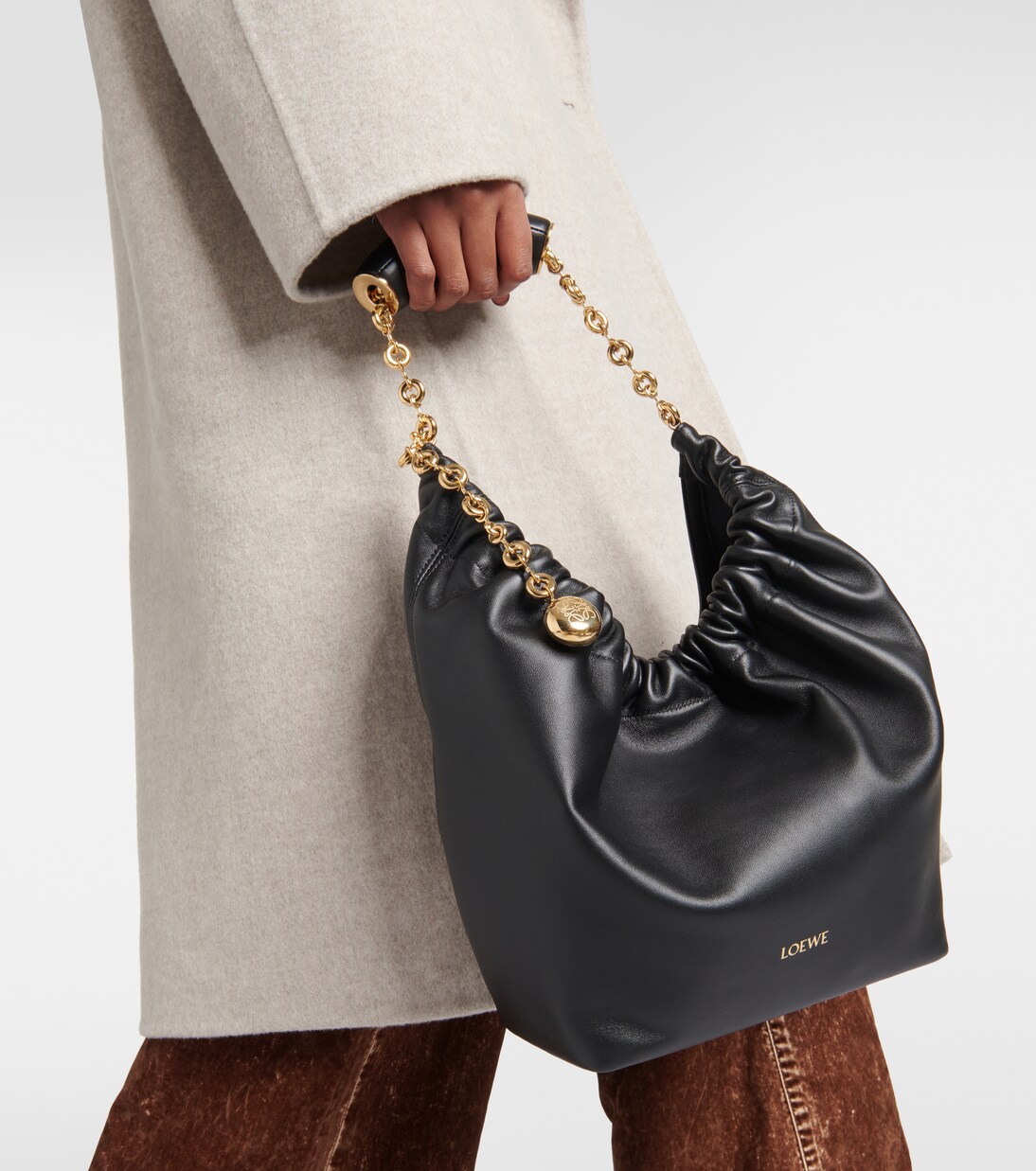 Borsa a spalla Squeeze Small in pelle | Loewe