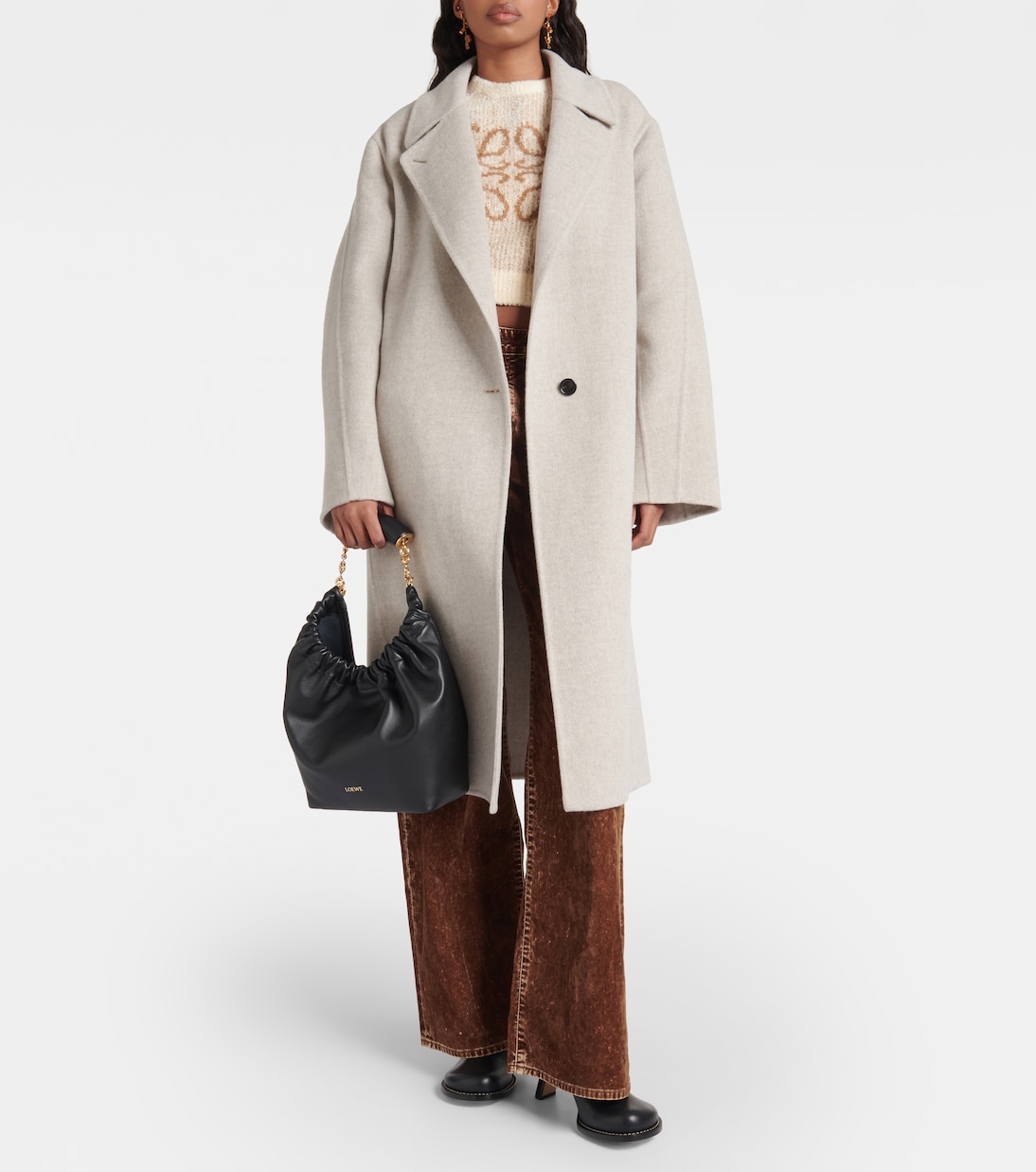 Borsa a spalla Squeeze Small in pelle | Loewe