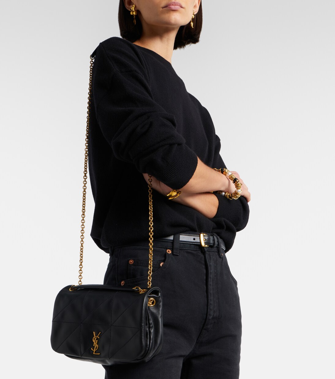 Schultertasche Jamie 4.3 Mini aus Leder | Saint Laurent