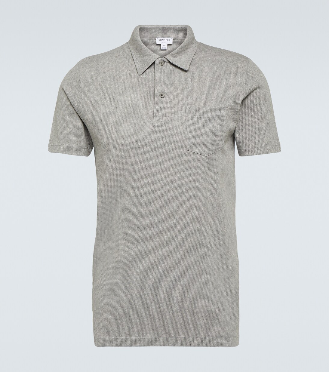 Riviera cotton polo shirt | Sunspel