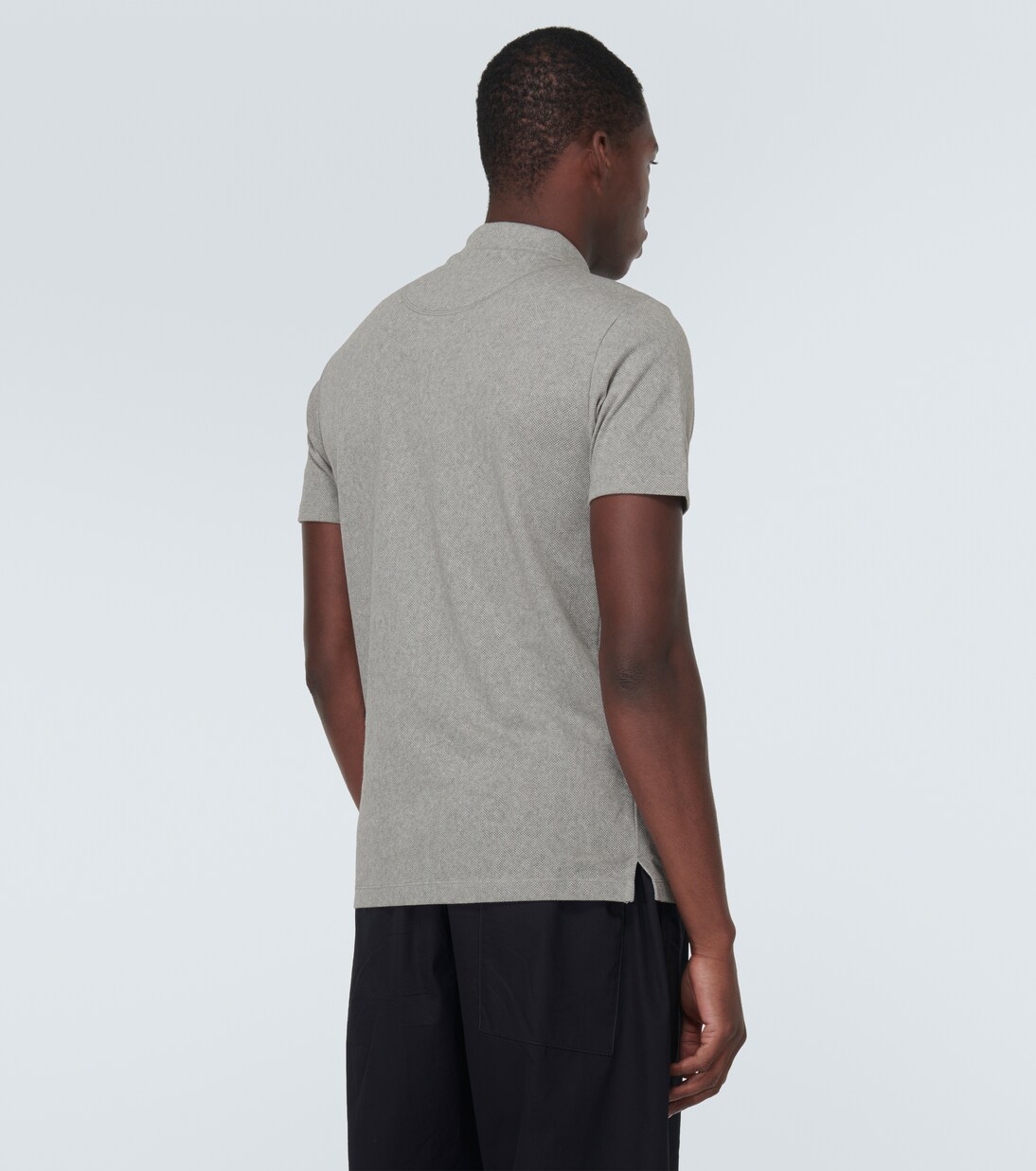 Riviera cotton polo shirt | Sunspel