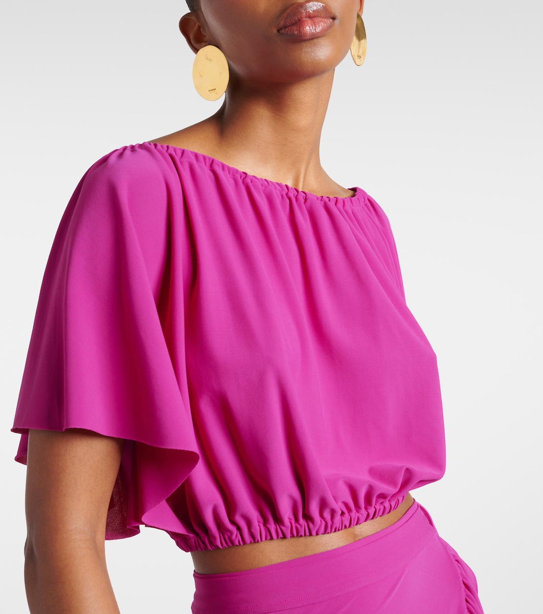 Cropped-Top Solal aus Jersey | Eres