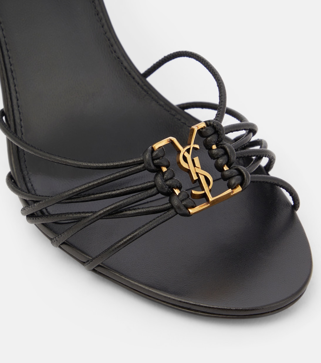 Babylone 90 leather sandals | Saint Laurent