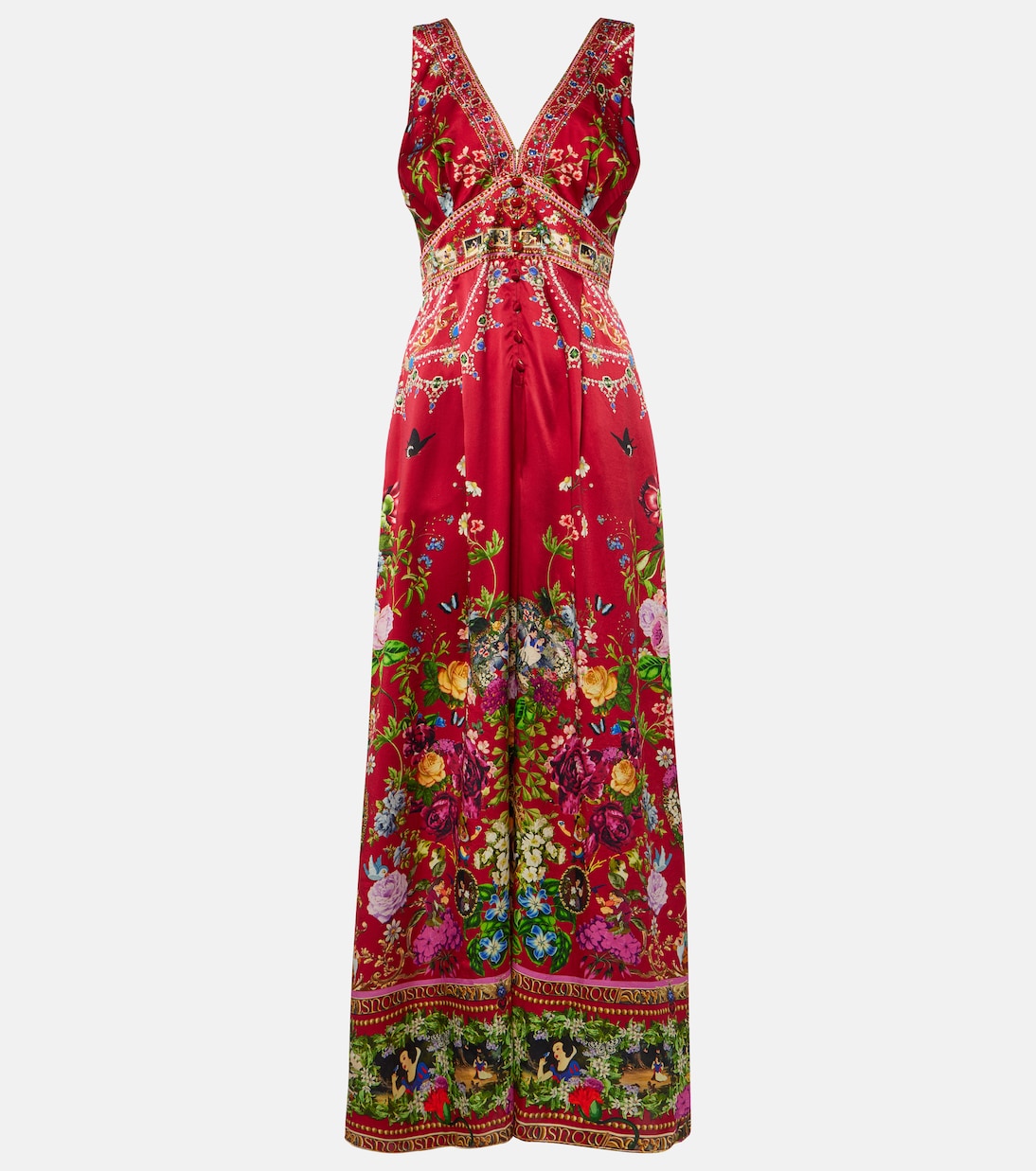 X Disney® Jumpsuit aus Seide | Camilla