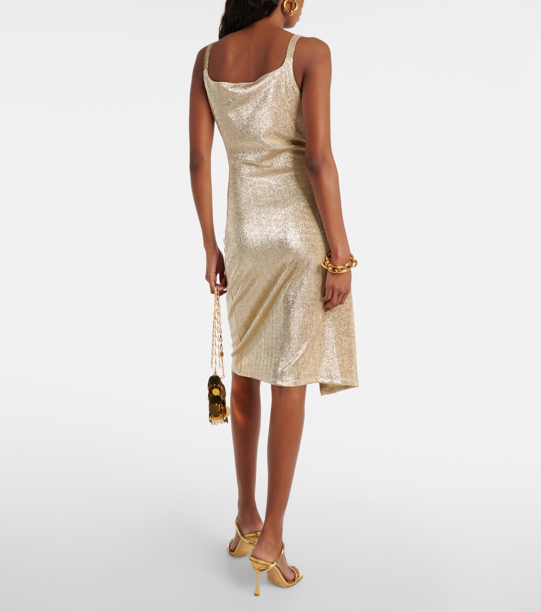 Robe en Lurex® | Rabanne