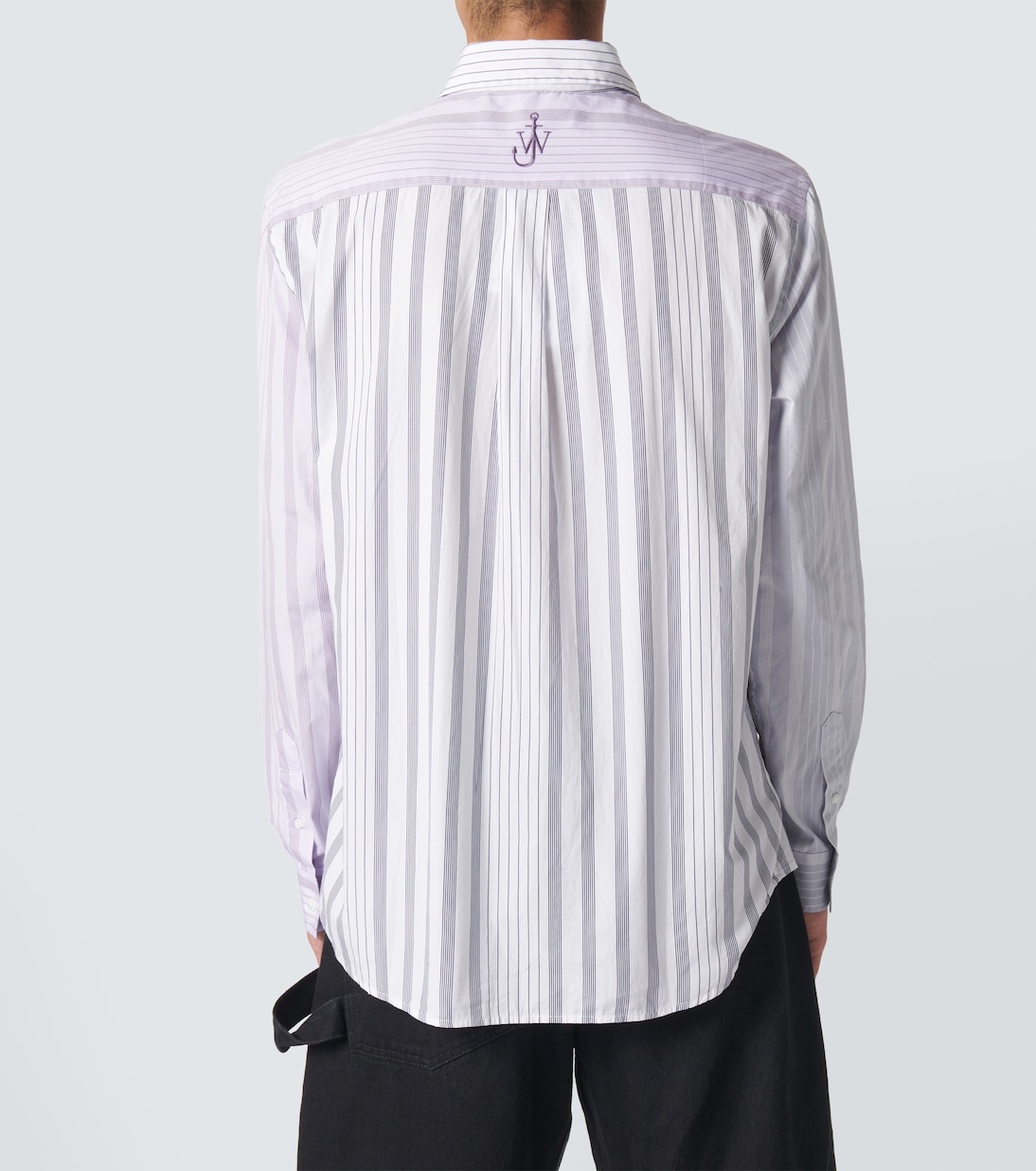 Camicia in cotone a righe | JW Anderson