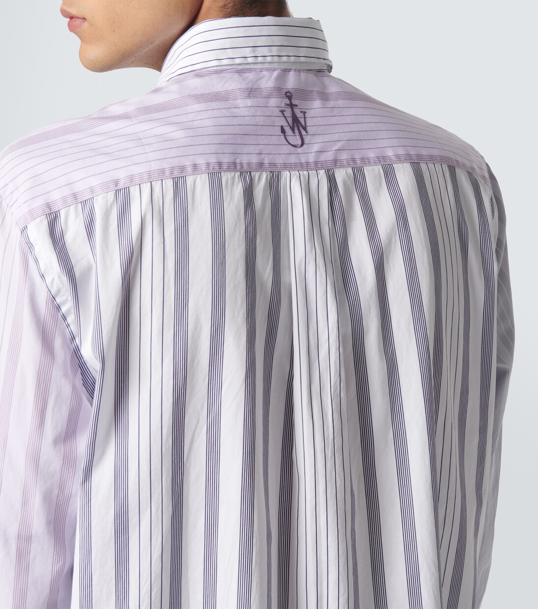 Camicia in cotone a righe | JW Anderson