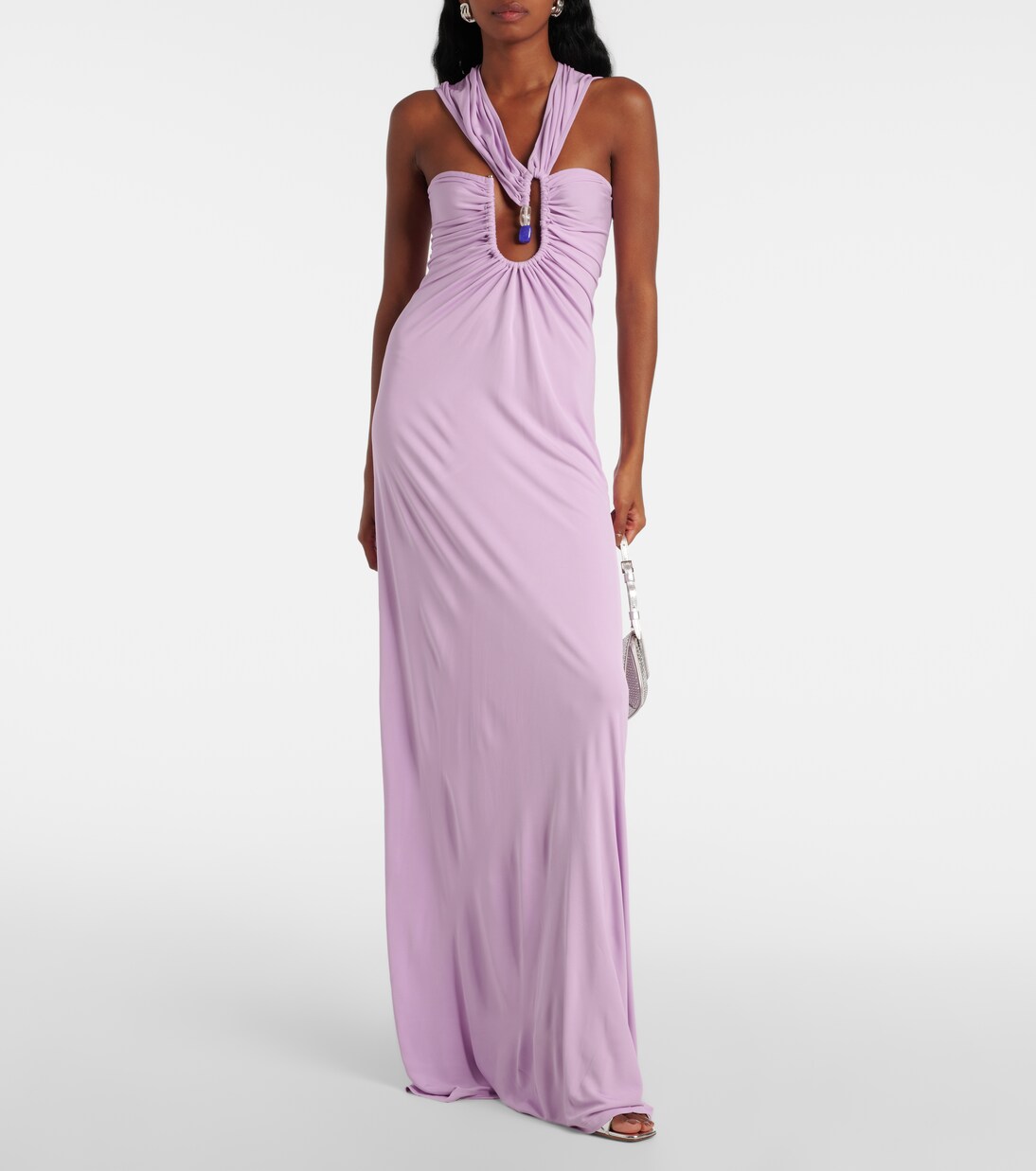 Robe longue Helix à ornements | Christopher Esber