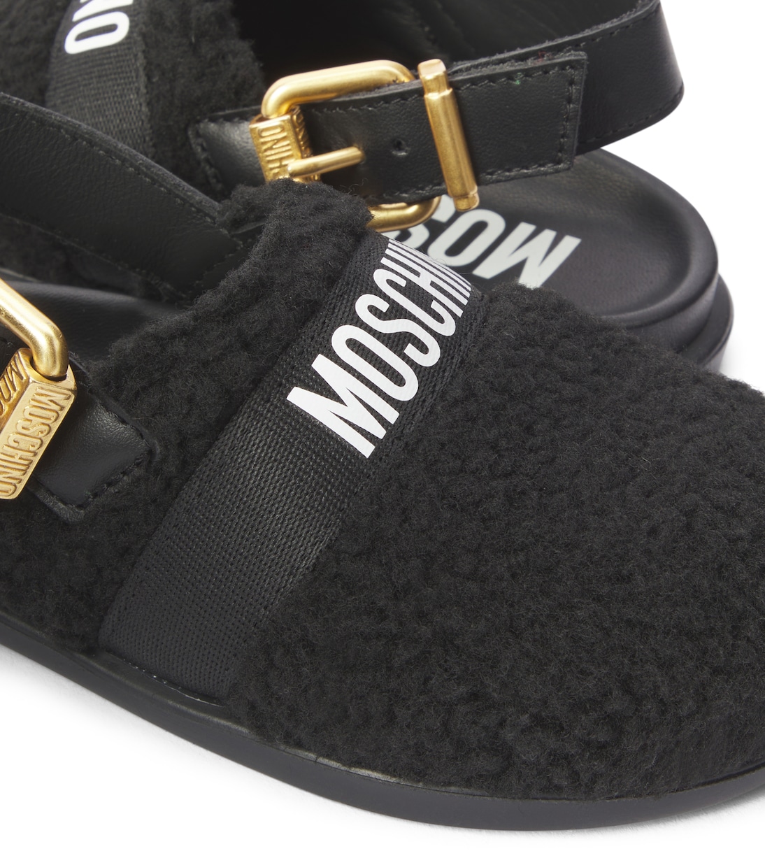 Mules slingback con logo | Moschino Kids