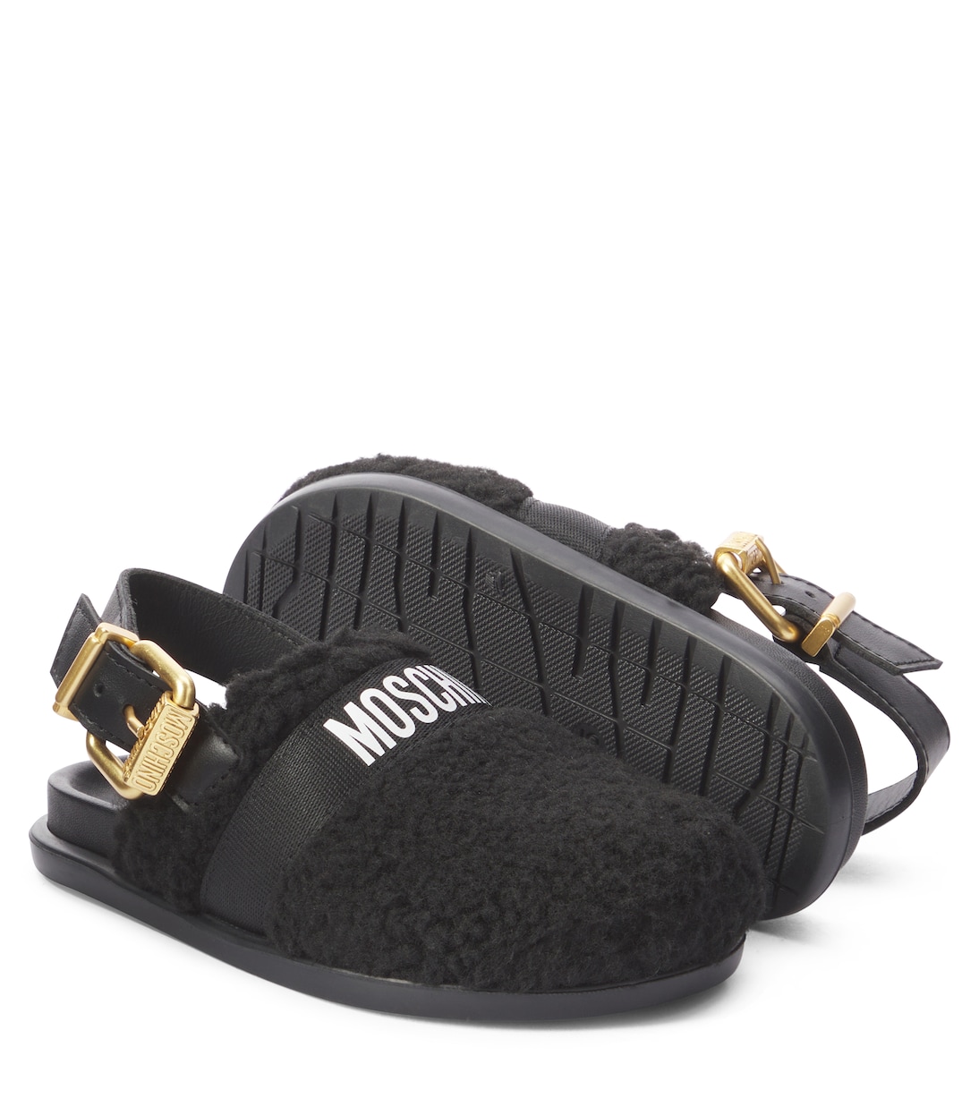 Mules slingback con logo | Moschino Kids