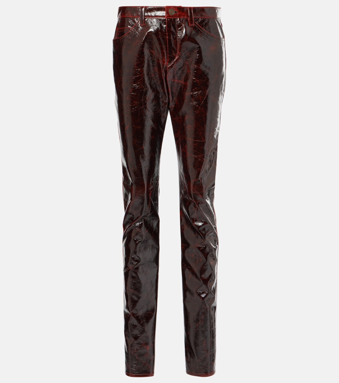 Schmale Hose Lovis aus einem Baumwollgemisch | Isabel Marant