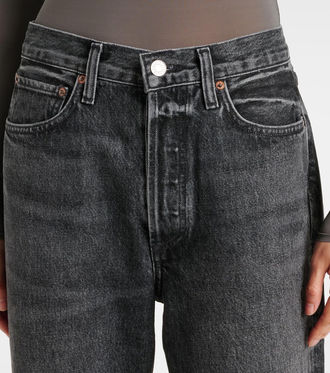 Jeans rectos Kelly de tiro alto | Agolde
