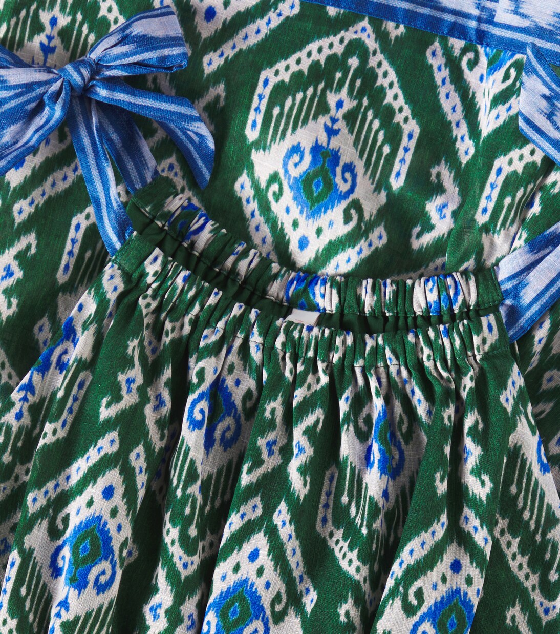 Wylie frill cotton playsuit | Zimmermann Kids