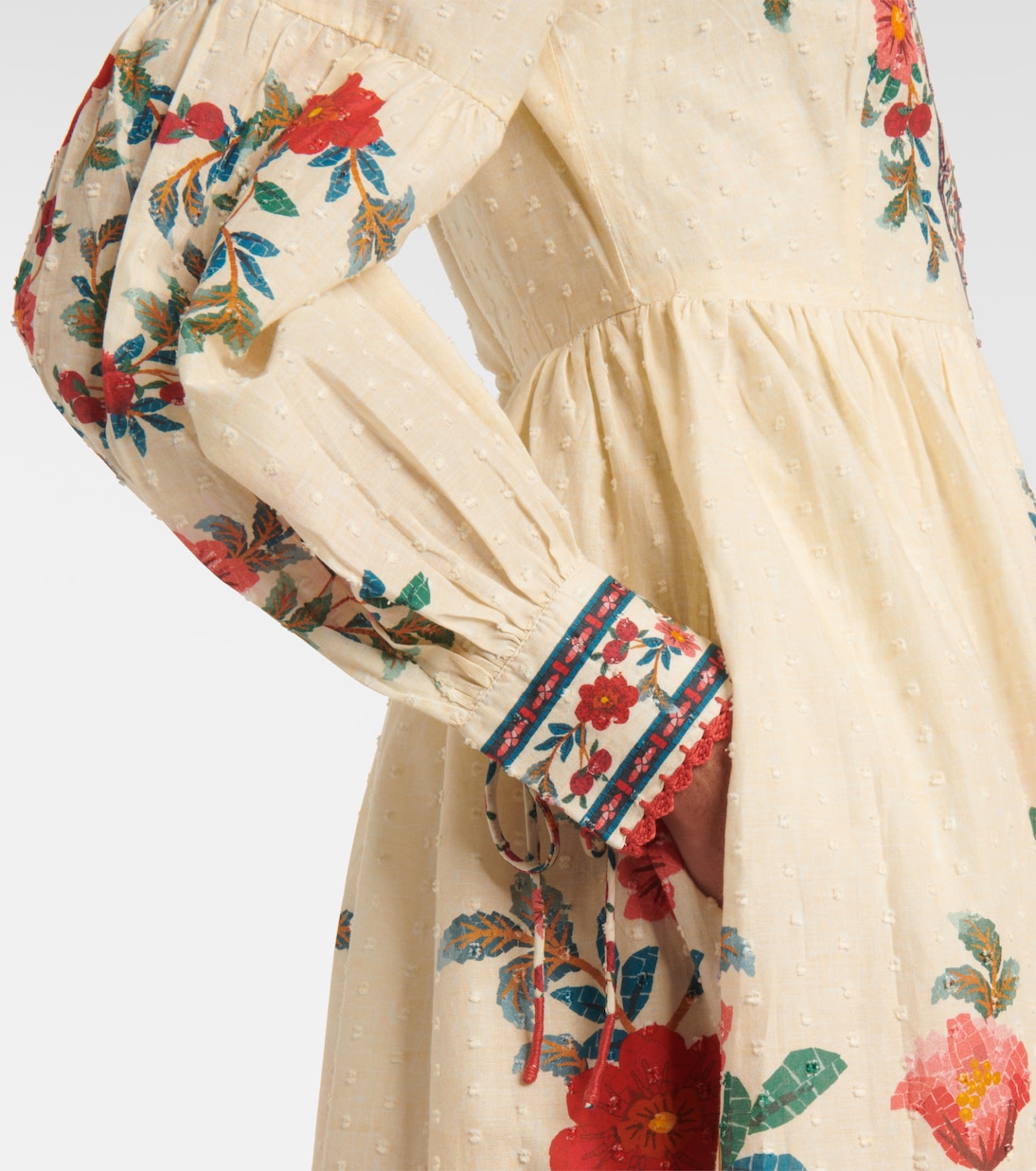 Wickelkleid Mosaic Garden aus Baumwolle | Farm Rio