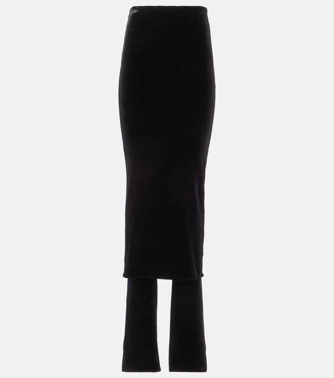 Fluid jersey skirt pants | Alaïa