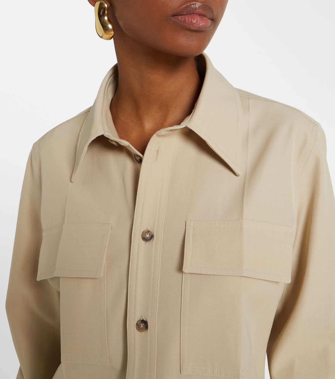 Hemd aus Wolle und Baumwolle | Tod's