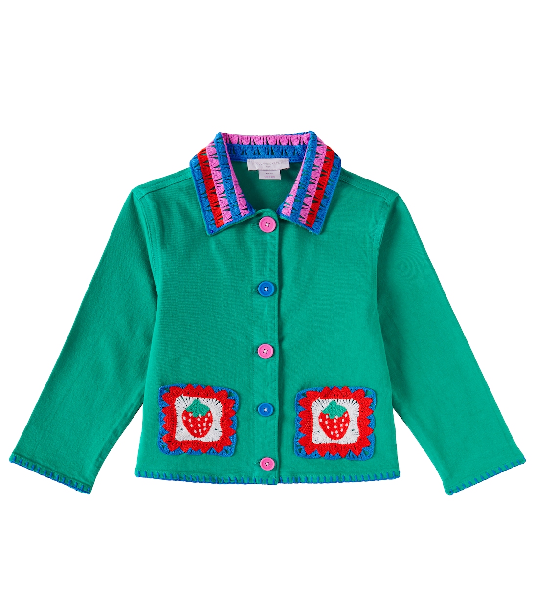 Printed cotton jacket | Stella McCartney Kids