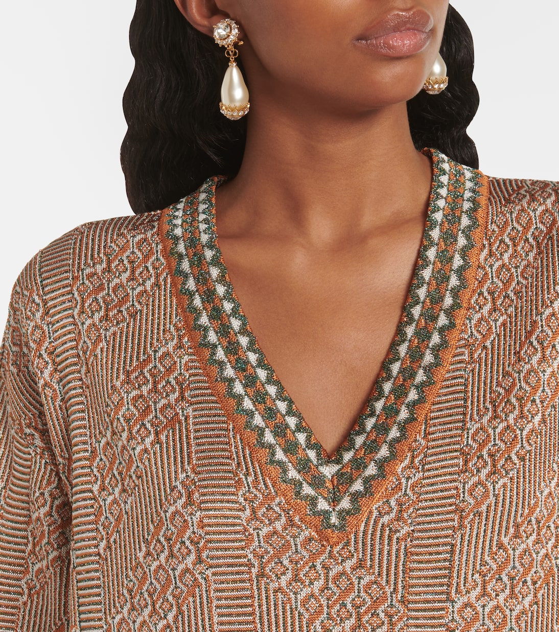 Kaftan aus Jacquard | Valentino