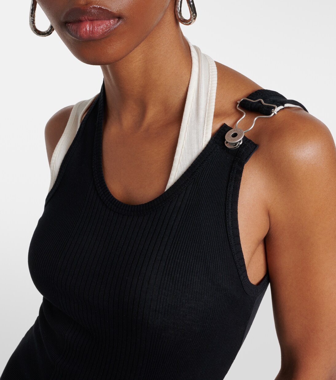 Robe longue en coton | Jean Paul Gaultier