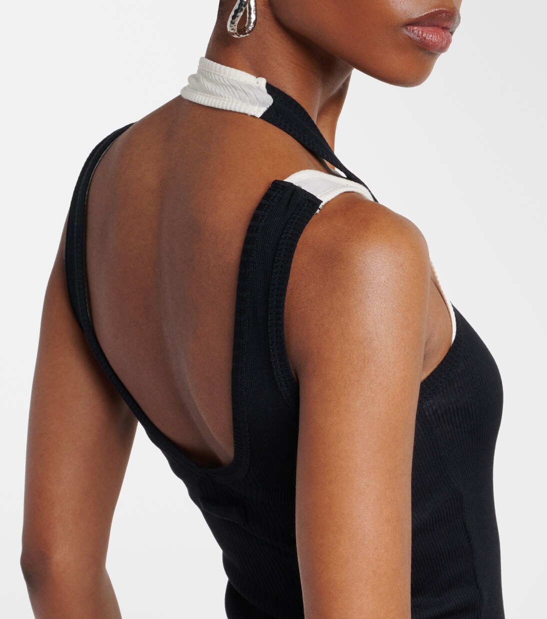 Robe longue en coton | Jean Paul Gaultier