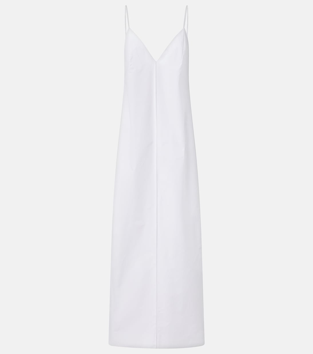Tulula silk poplin slip dress | Khaite
