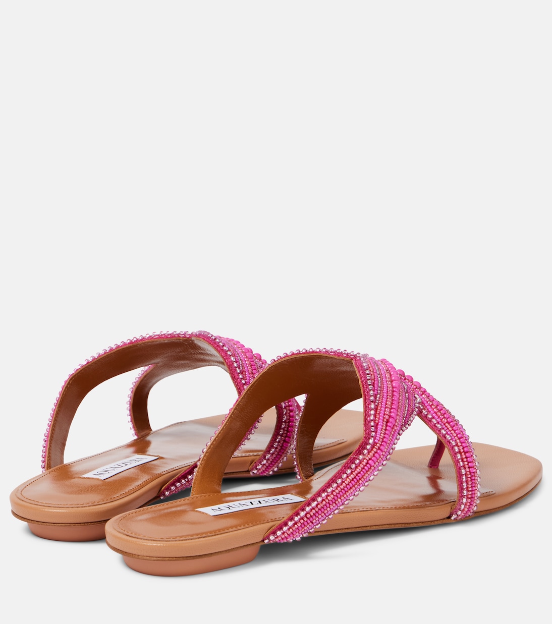 Verzierte Sandalen Reef Star aus Leder | Aquazzura