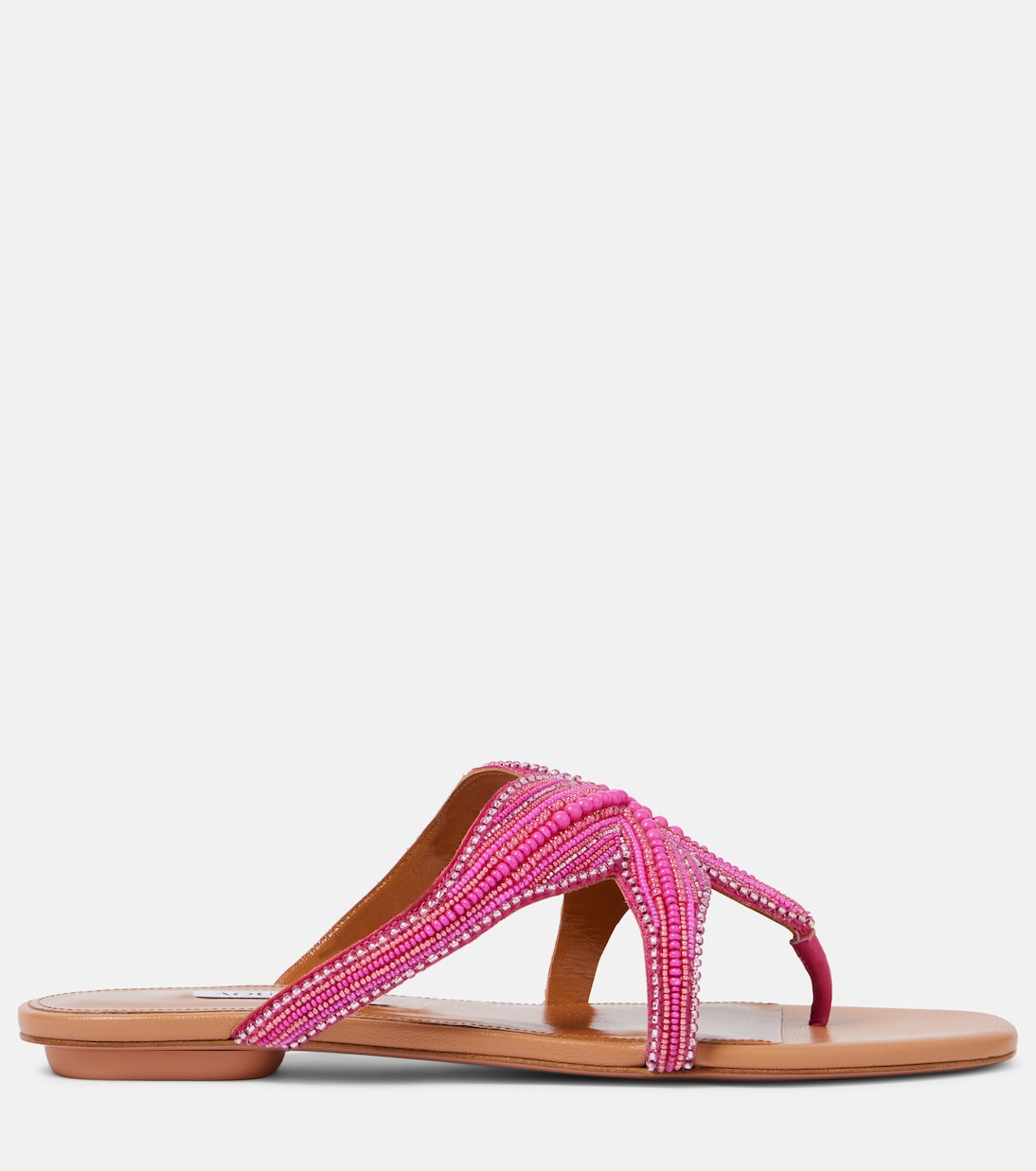 Verzierte Sandalen Reef Star aus Leder | Aquazzura
