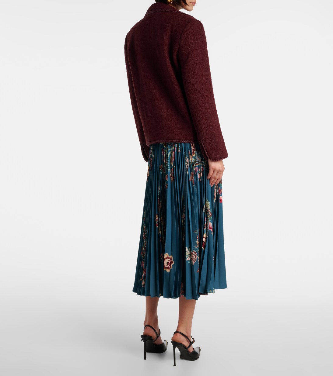 Jacke aus Wolle und Mohair | Etro