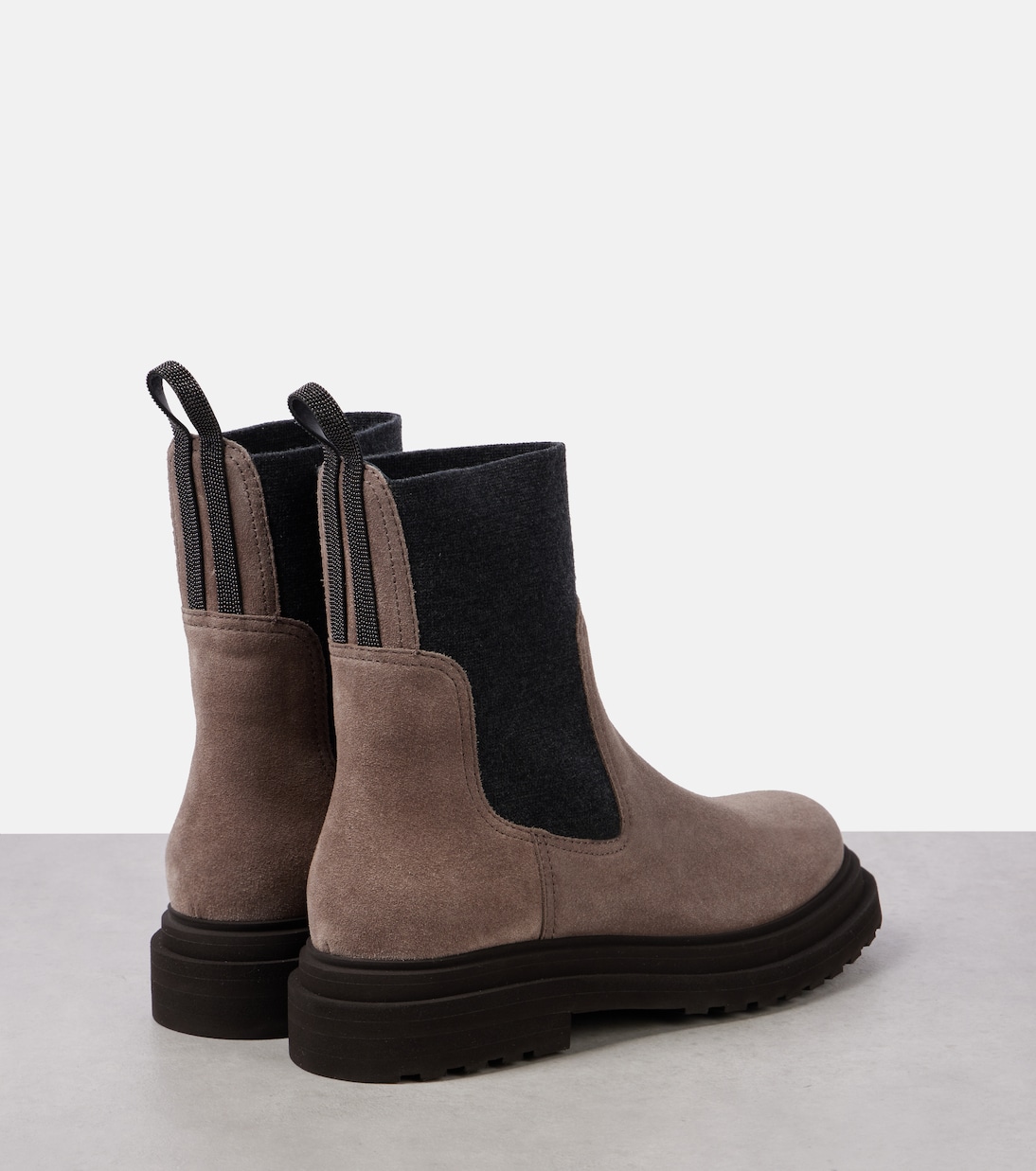 Suede ankle boots | Brunello Cucinelli