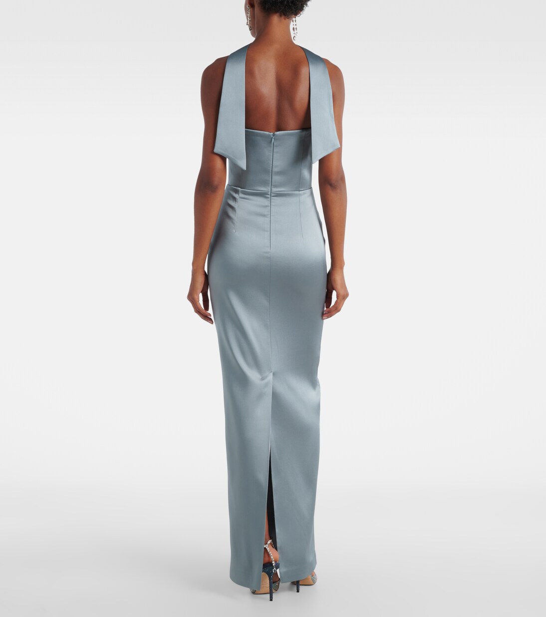 Robe bustier Holly en crêpe | The New Arrivals Ilkyaz Ozel