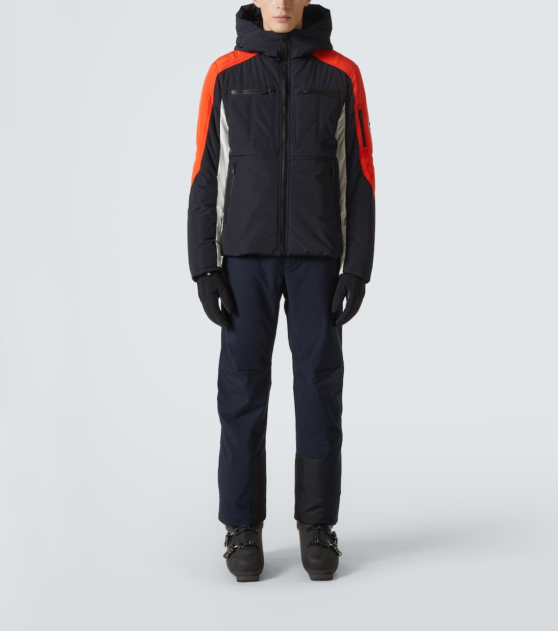 Anofar colorblocked ski jacket | Fusalp