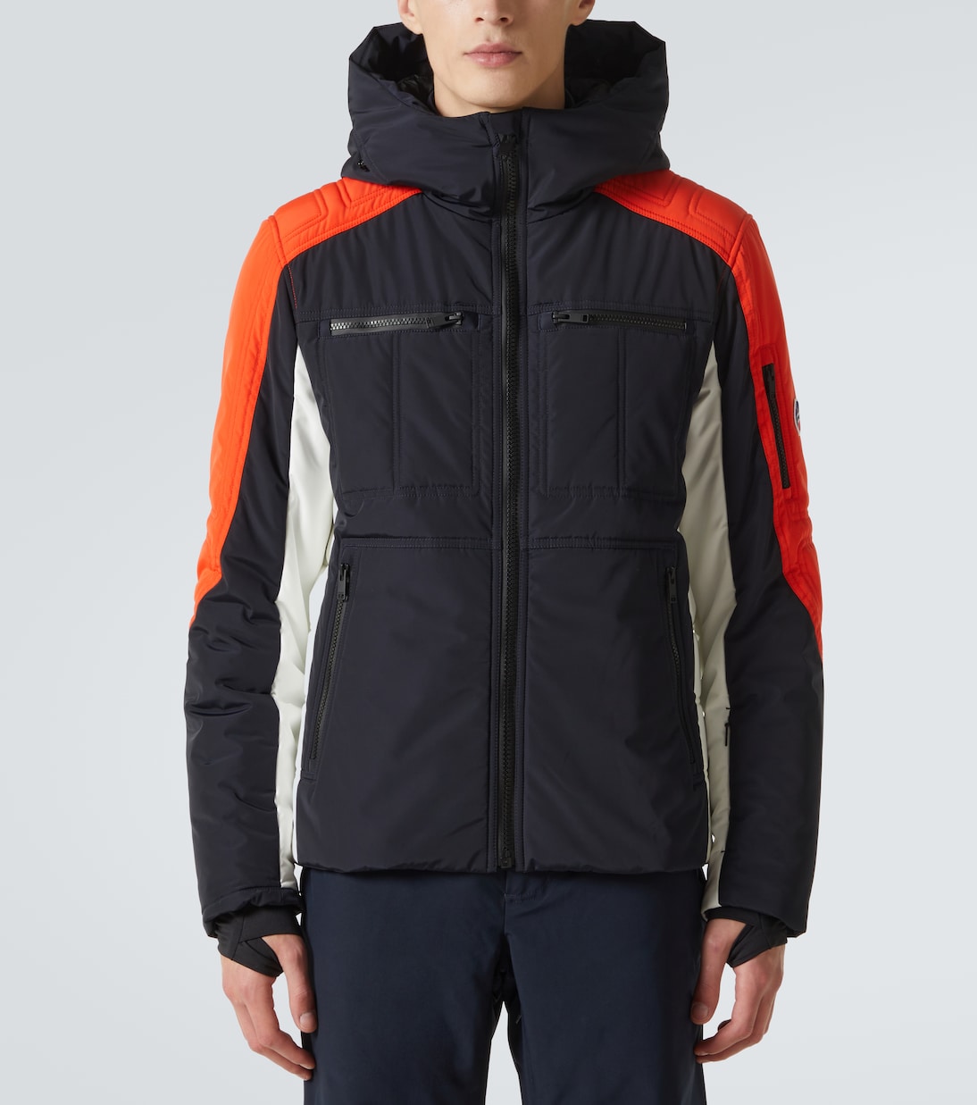 Anofar colorblocked ski jacket | Fusalp