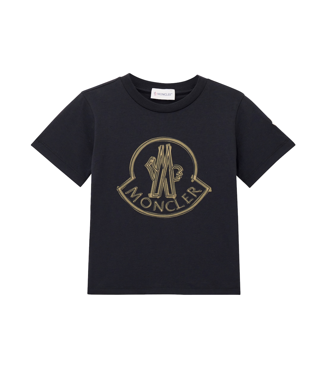Logo cotton jersey T-shirt | Moncler Enfant