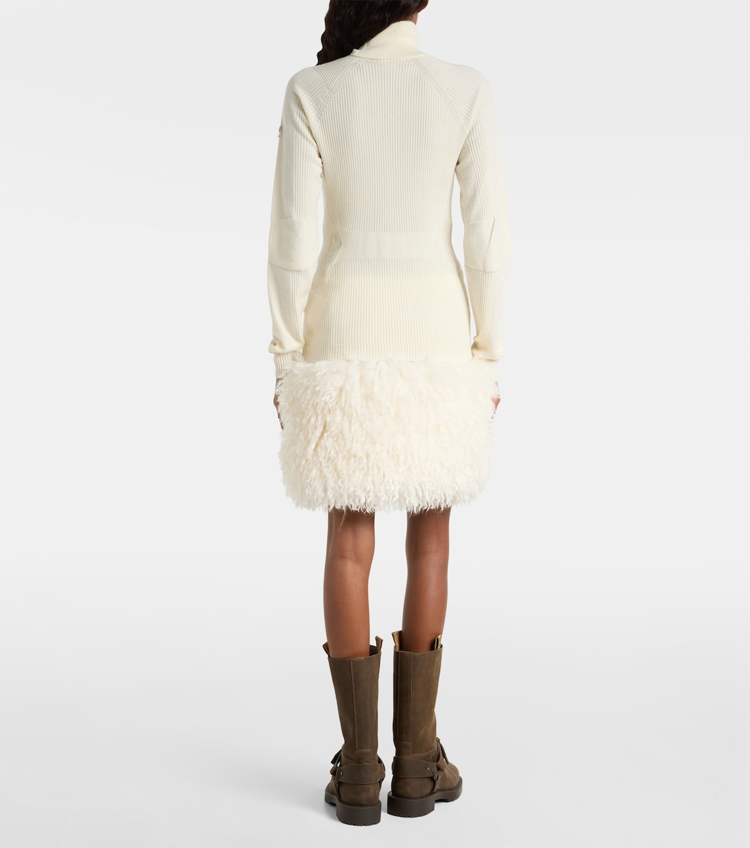 Turtleneck wool-blend sweater | Moncler Grenoble