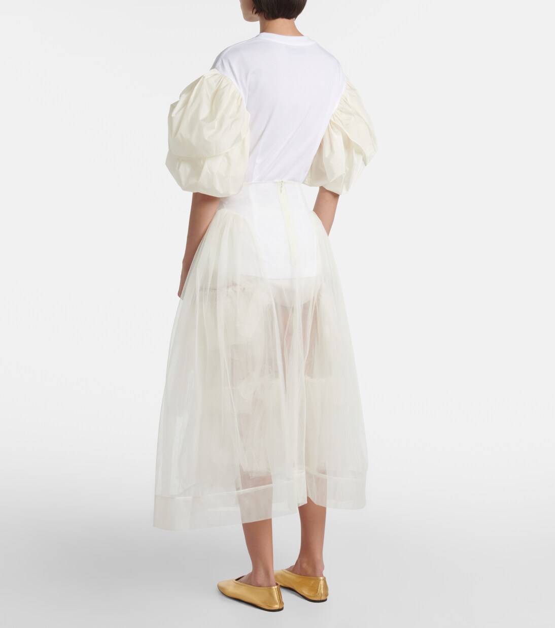Jupe midi en tulle | Simone Rocha
