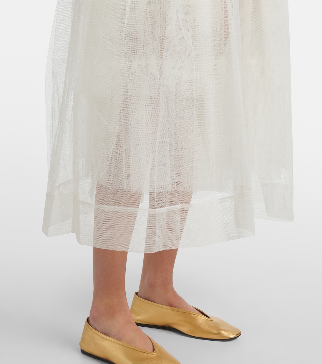 Jupe midi en tulle | Simone Rocha