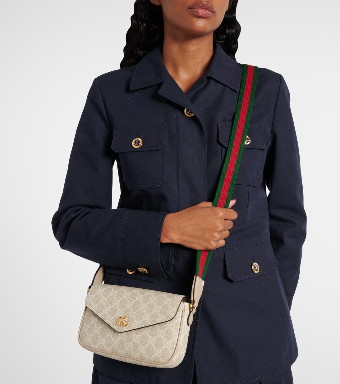 Schultertasche Ophidia aus Canvas | Gucci