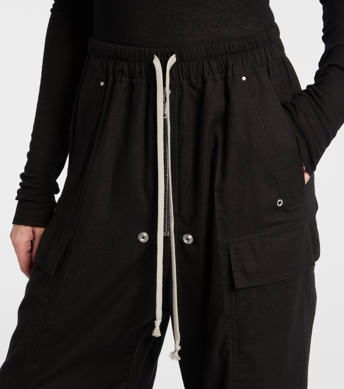 Cargohose Belas aus Baumwolle und Wolle | Rick Owens