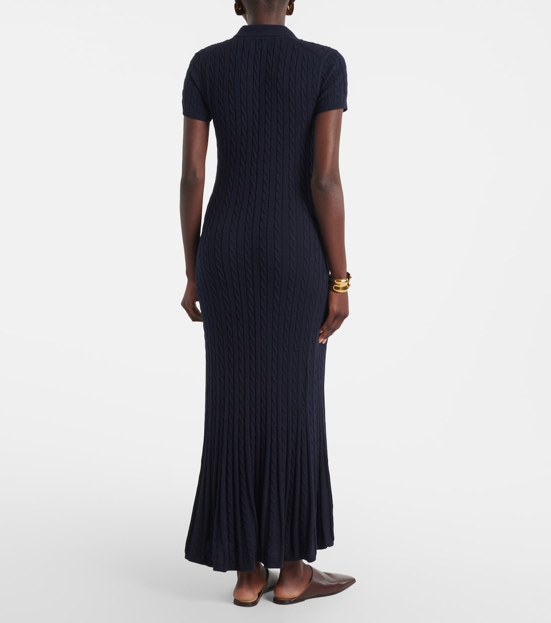 Abito polo in misto cotone a coste | Polo Ralph Lauren