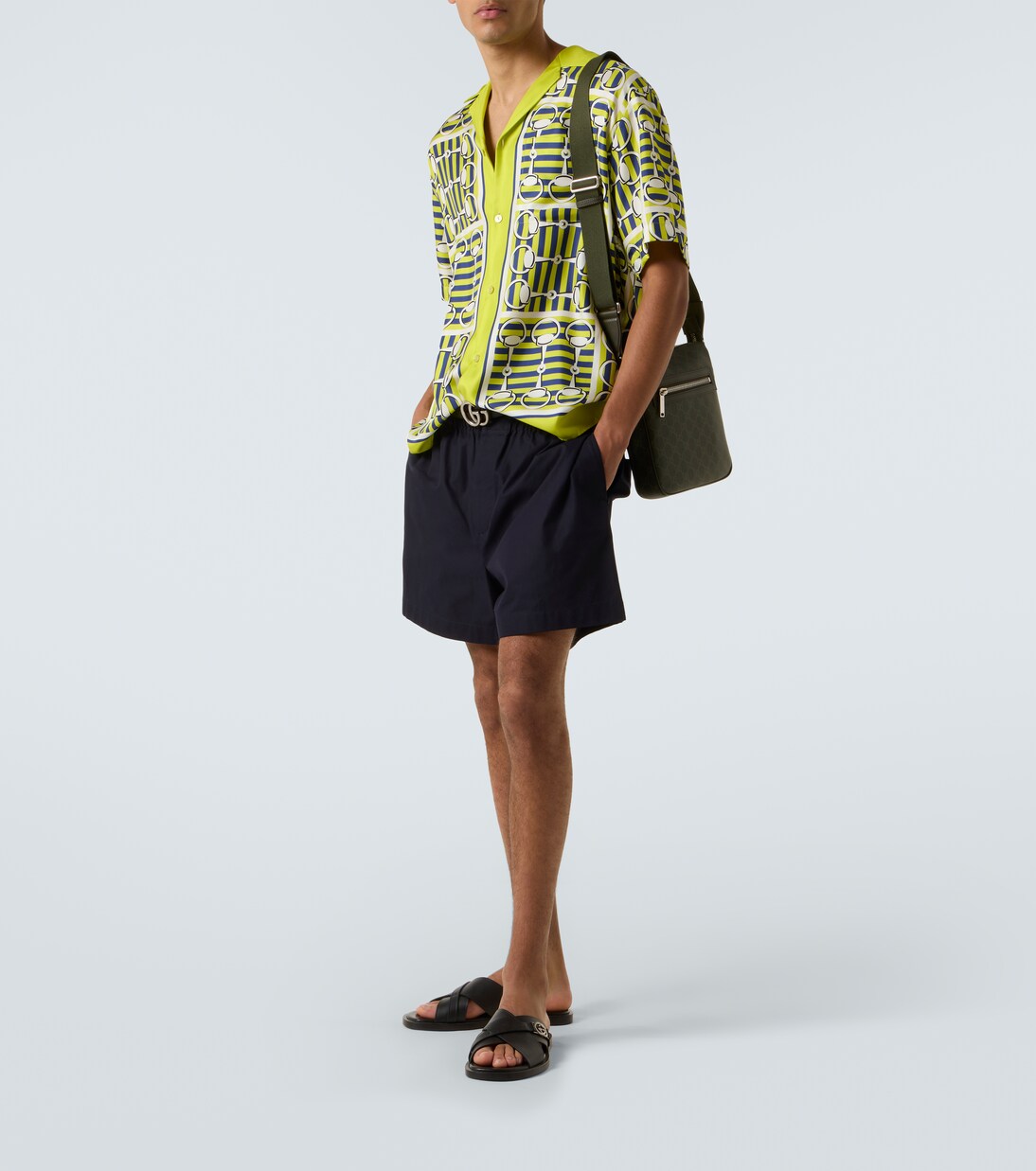 Crossbody Bag GG aus Leder | Gucci