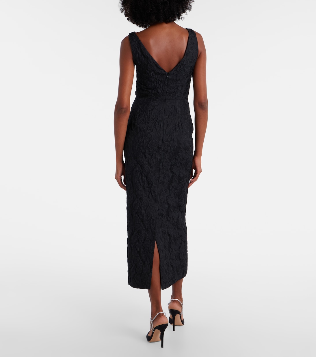 Midikleid aus Jacquard | Erdem