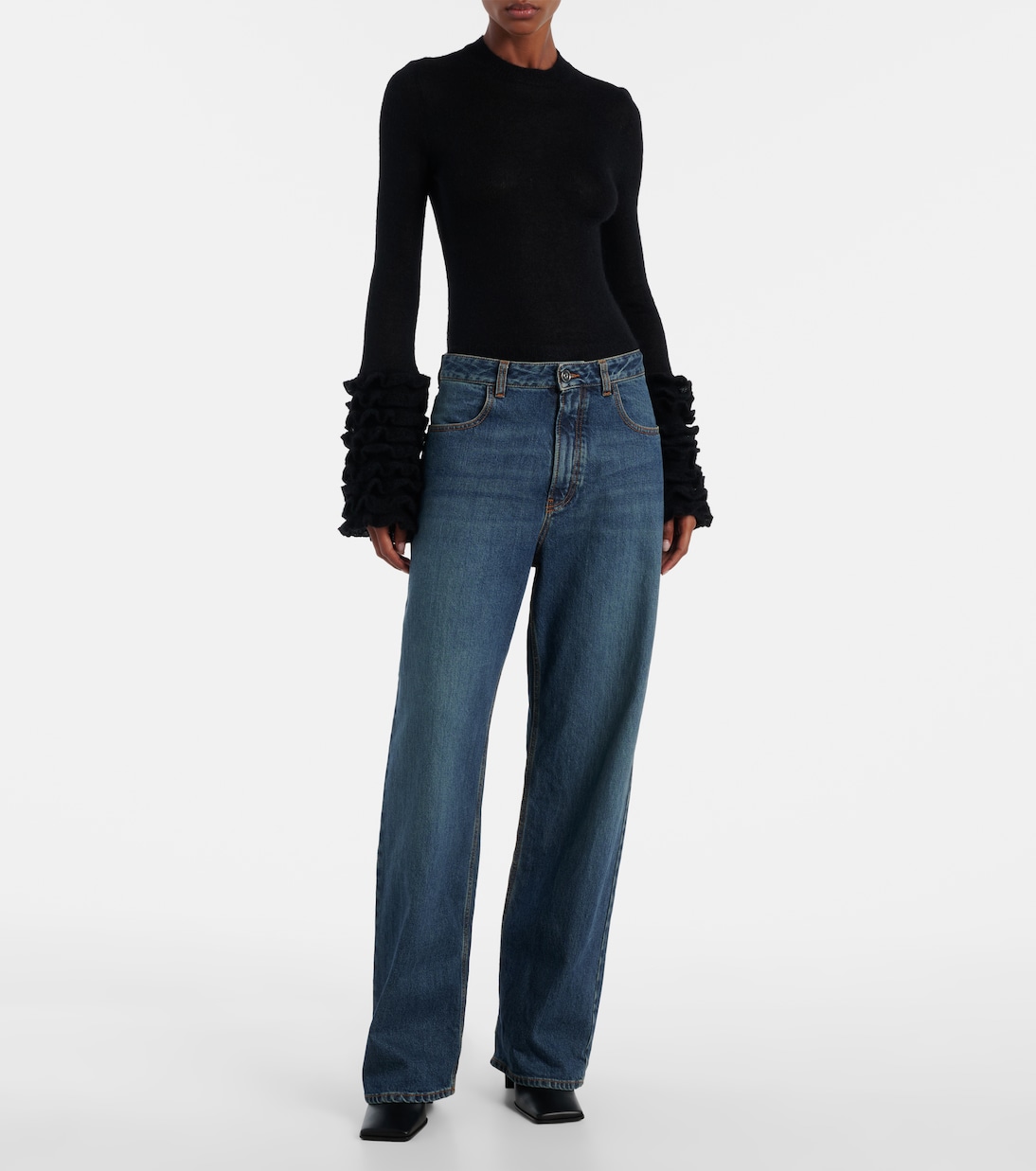 Top en mohair mélangé | Alaïa