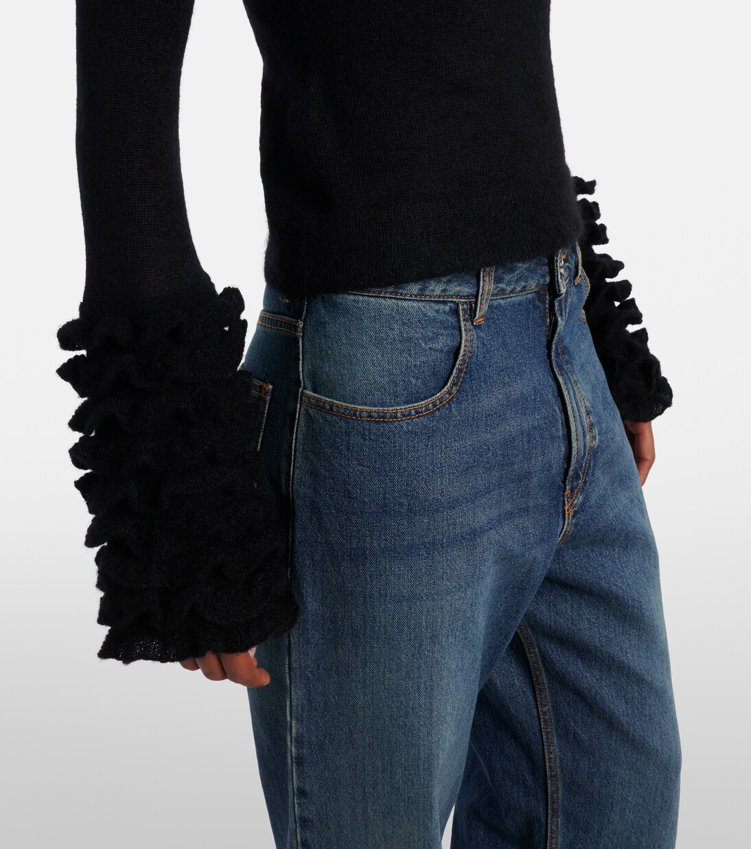 Top en mohair mélangé | Alaïa