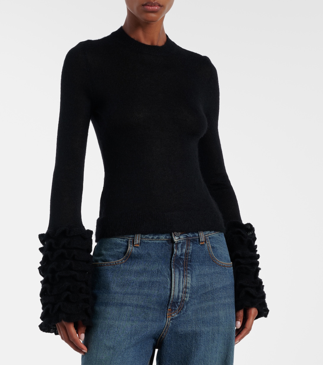 Top en mohair mélangé | Alaïa